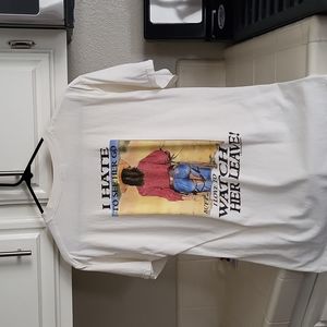 T shirt love to watch her go